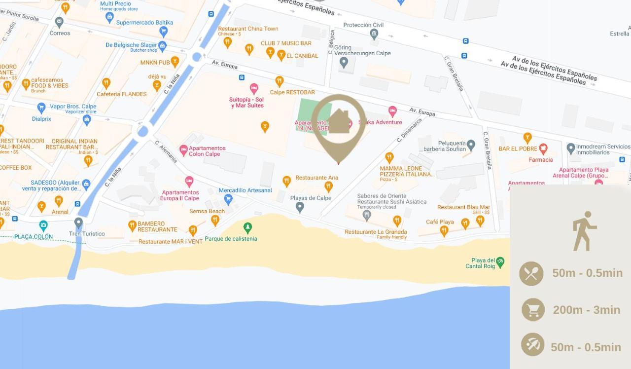 Apartamento Apolo XIV - Costa Carpediem 卡尔佩 外观 照片